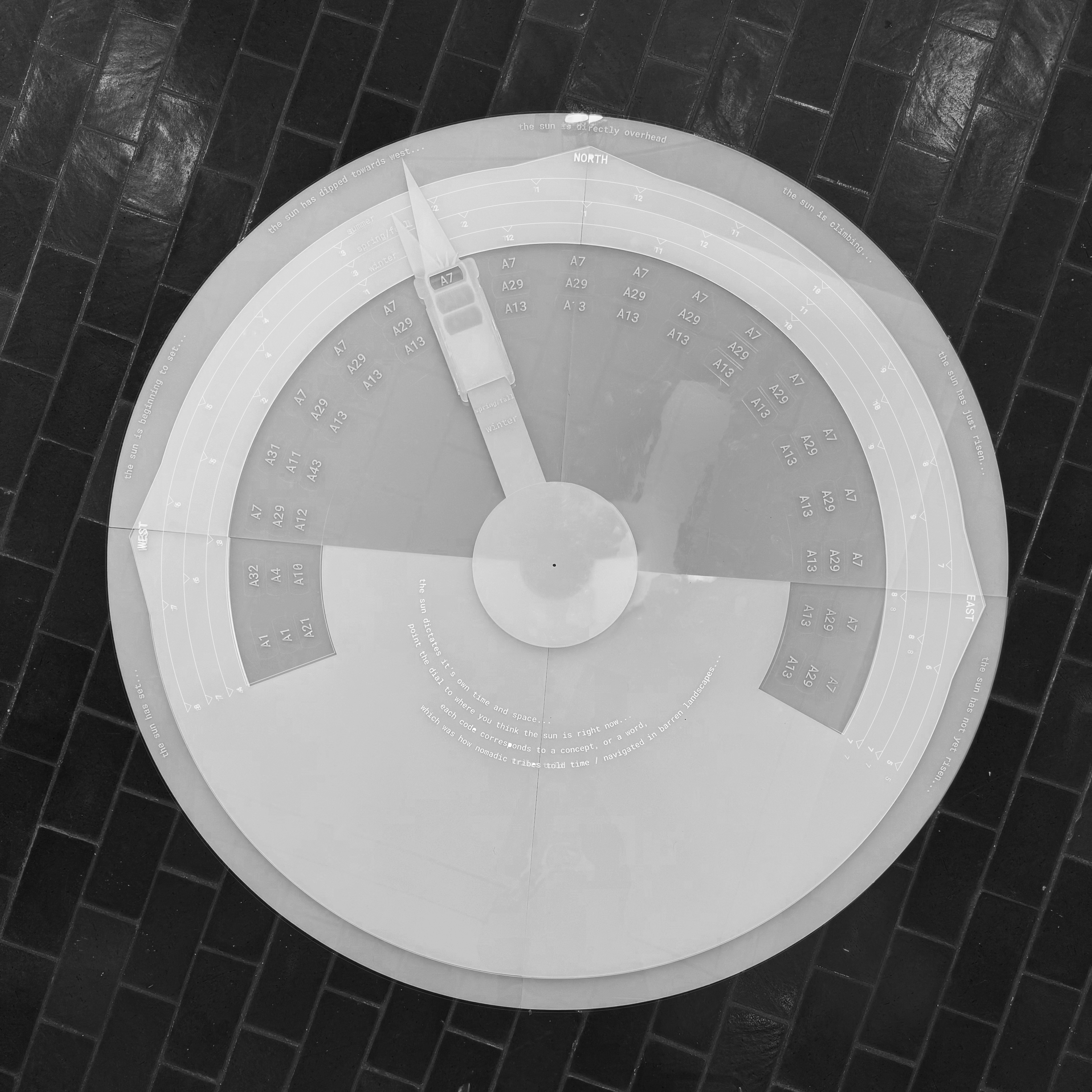 reverse sundial